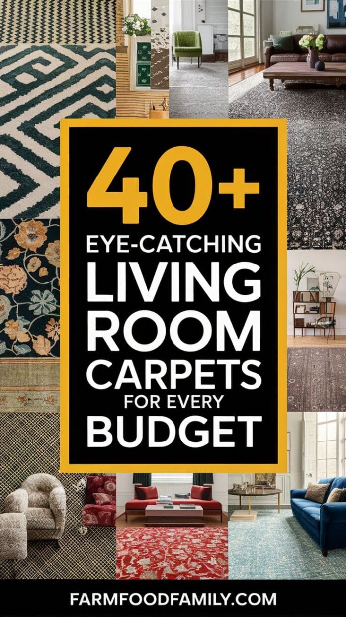 40+ Cozy Living Room Carpet Ideas That Will Wow Your Guests (2025 ...