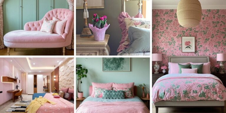 40+ Stunning Pink and Sage Green Bedroom Ideas You Need to See