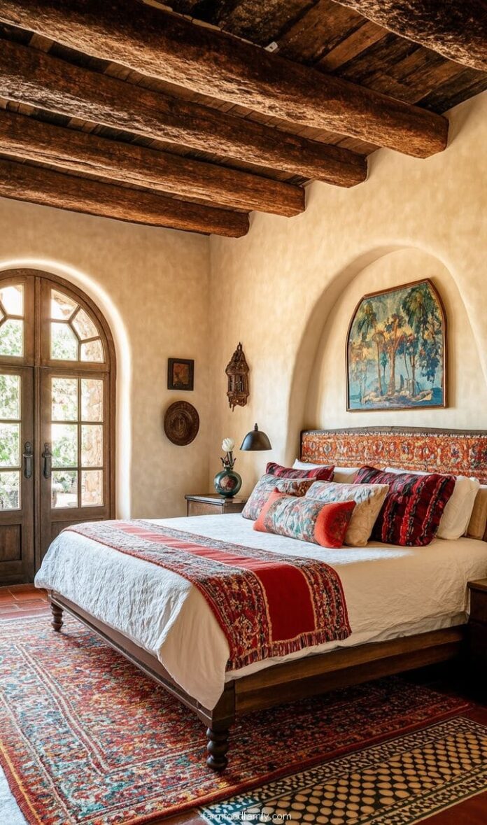 40+ Gorgeous Hacienda Bedroom Ideas That Feel Like a Spanish Retreat ...