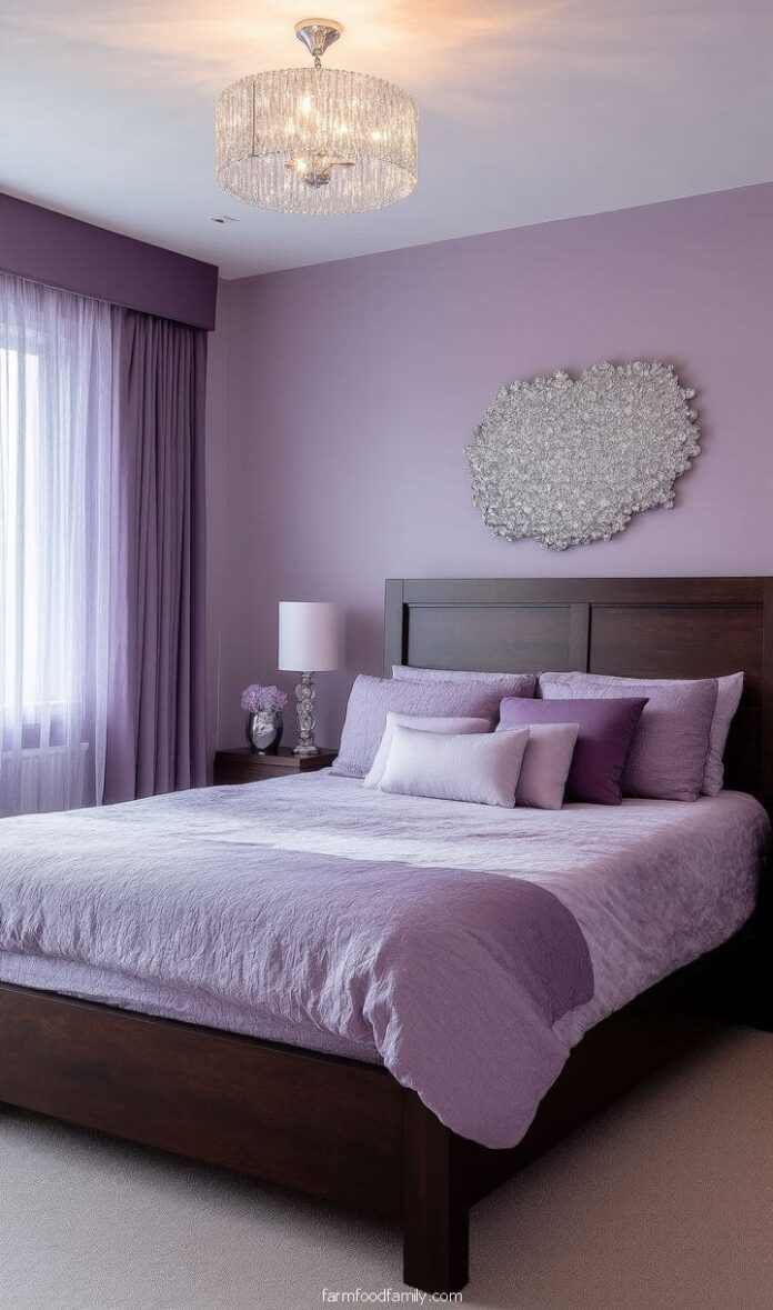 40+ Must-See Purple Bedroom Ideas That Wow Every Guest (2025 ...