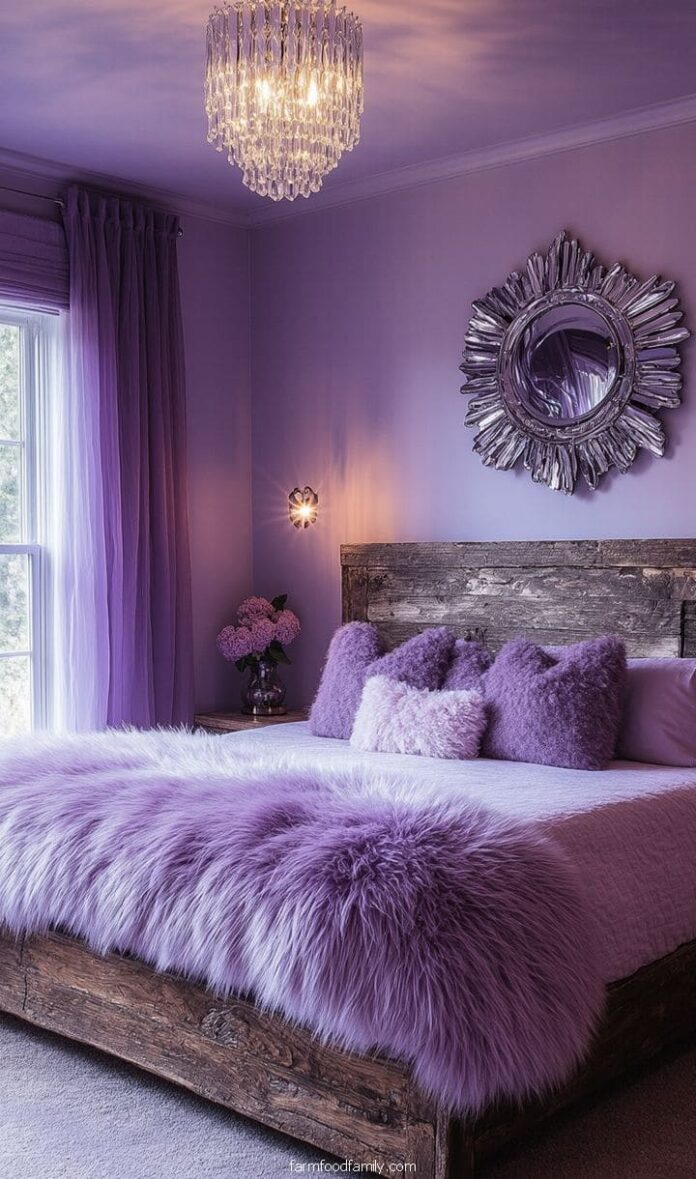 40+ Must-See Purple Bedroom Ideas That Wow Every Guest (2025 ...