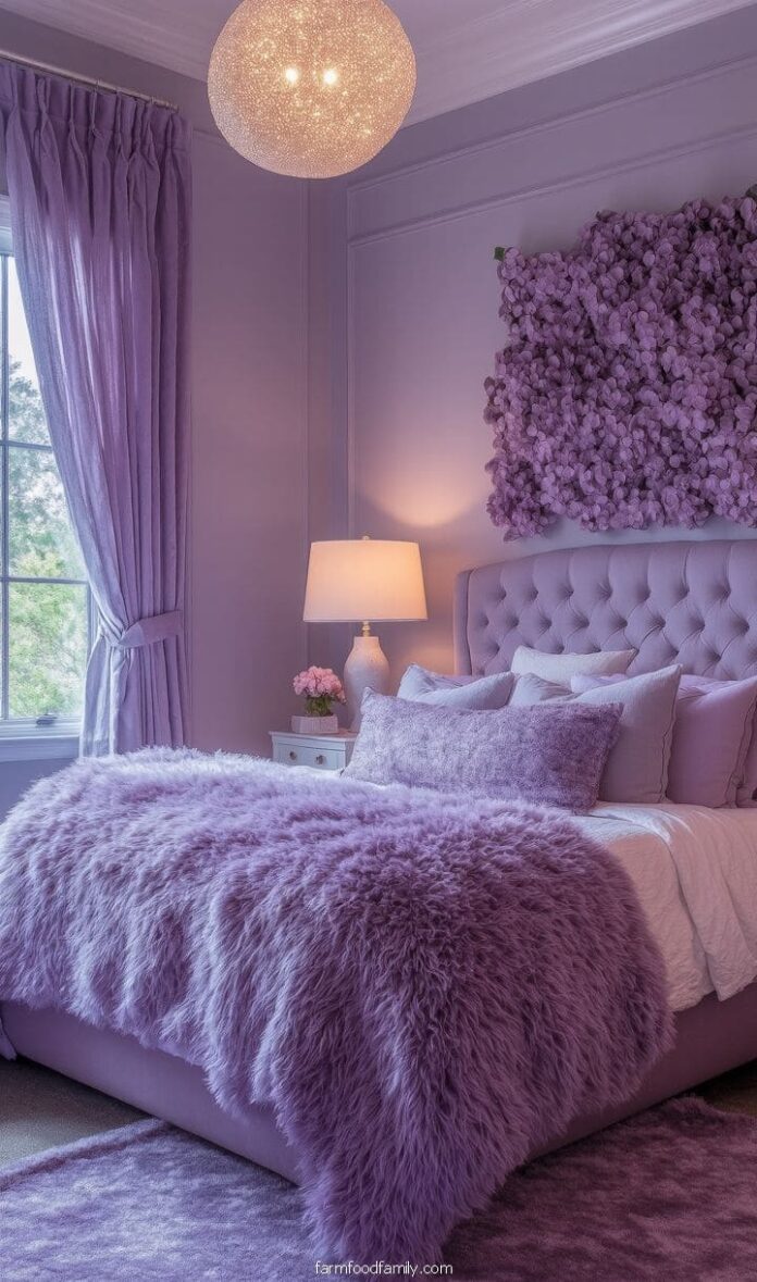 40+ Must-See Purple Bedroom Ideas That Wow Every Guest (2025 ...