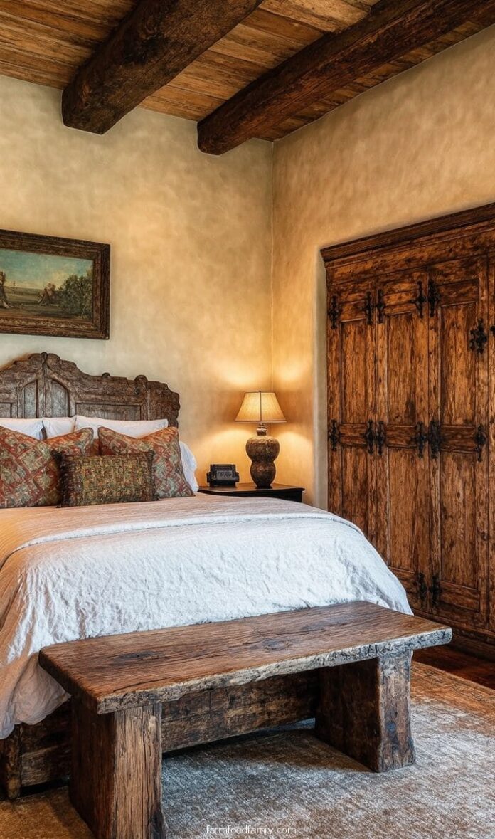 40+ Hacienda Bedroom Ideas That Feel Like a Spanish Retreat