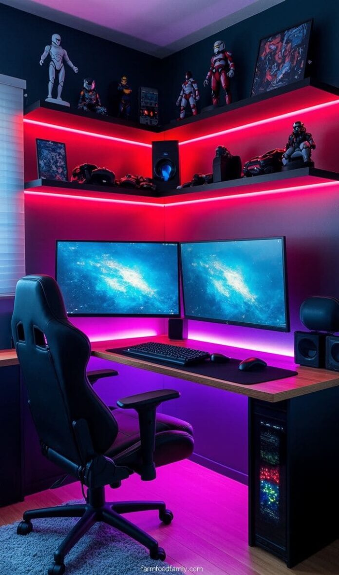 40+ Epic Gaming Bedroom Ideas for Small Spaces That Impress (2025 ...