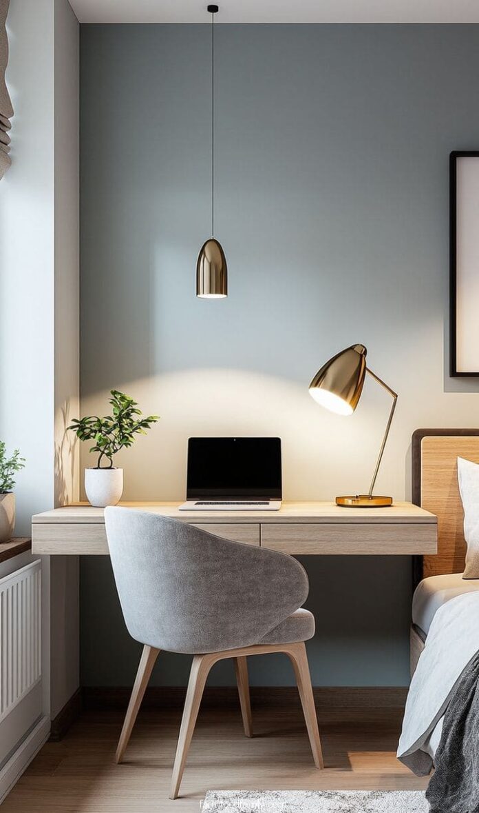 40+ Trendy Bedroom Office Ideas for the Perfect Work-Life Balance (2026 ...