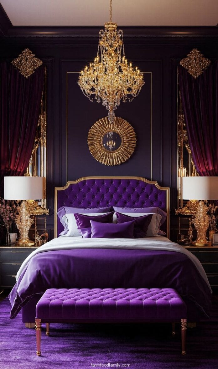 40+ Must-See Purple Bedroom Ideas That Wow Every Guest (2025 ...