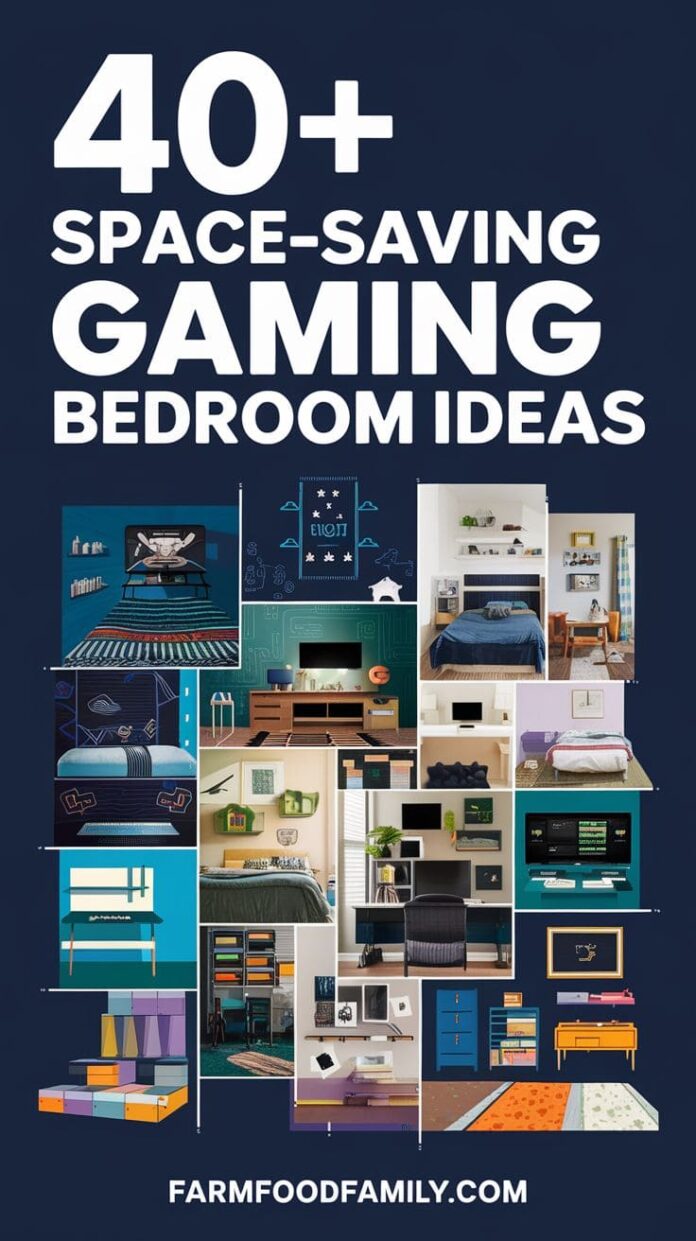 40+ Epic Gaming Bedroom Ideas for Small Spaces That Impress (2025 ...