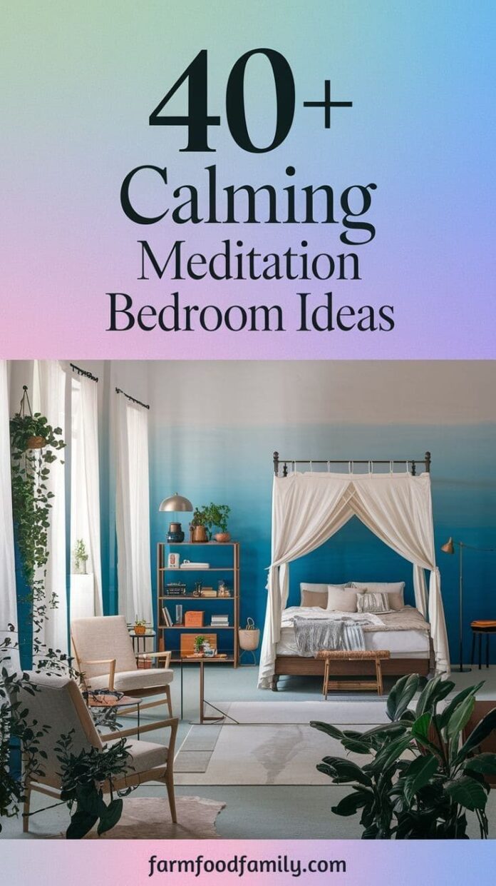 40+ Tranquil Meditation Bedroom Ideas You’ll Want to Copy (2025 ...