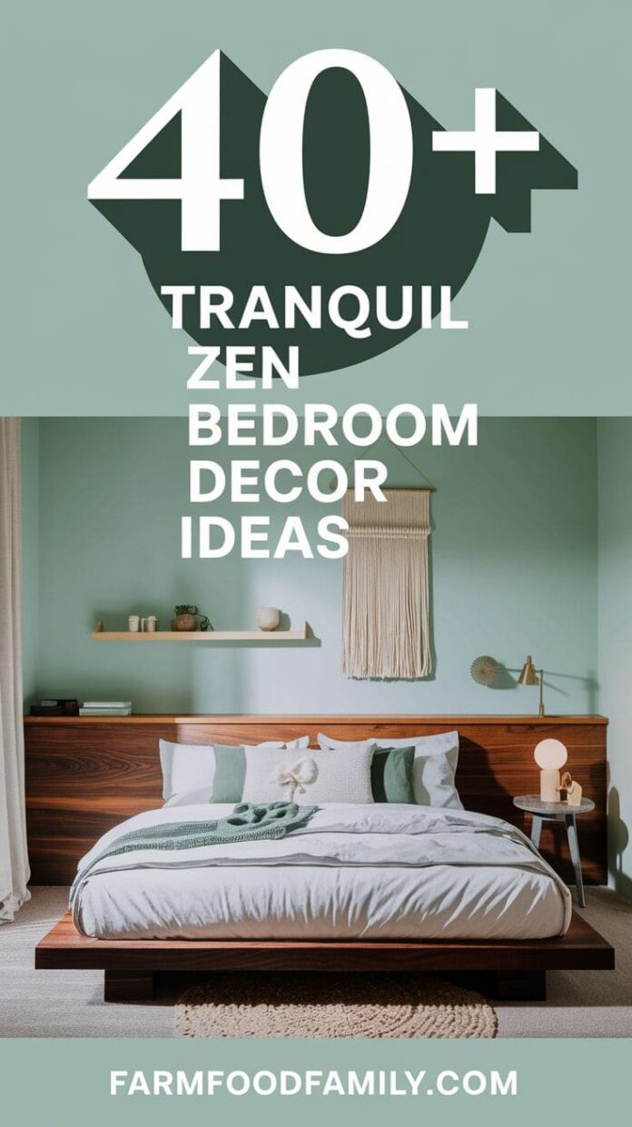 40+ Zen-Inspired Bedroom Ideas to Create a Calm Oasis (2025 ...
