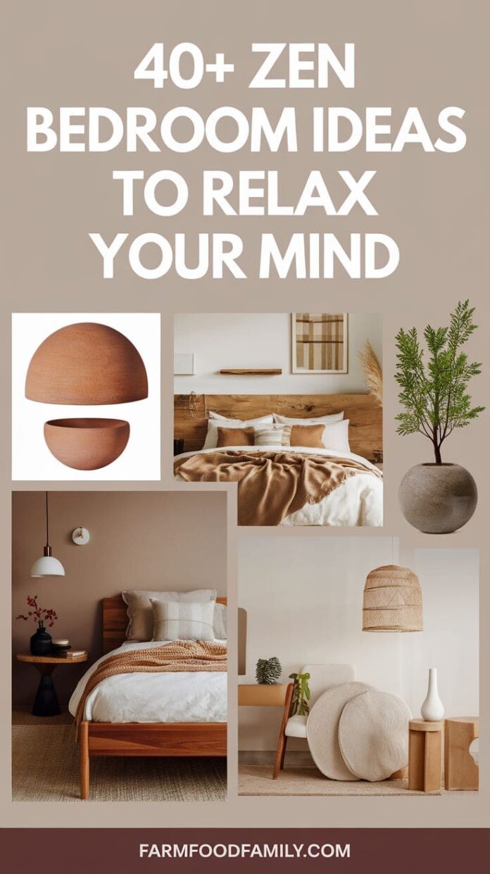 40+ Zen-Inspired Bedroom Ideas to Create a Calm Oasis (2025 ...