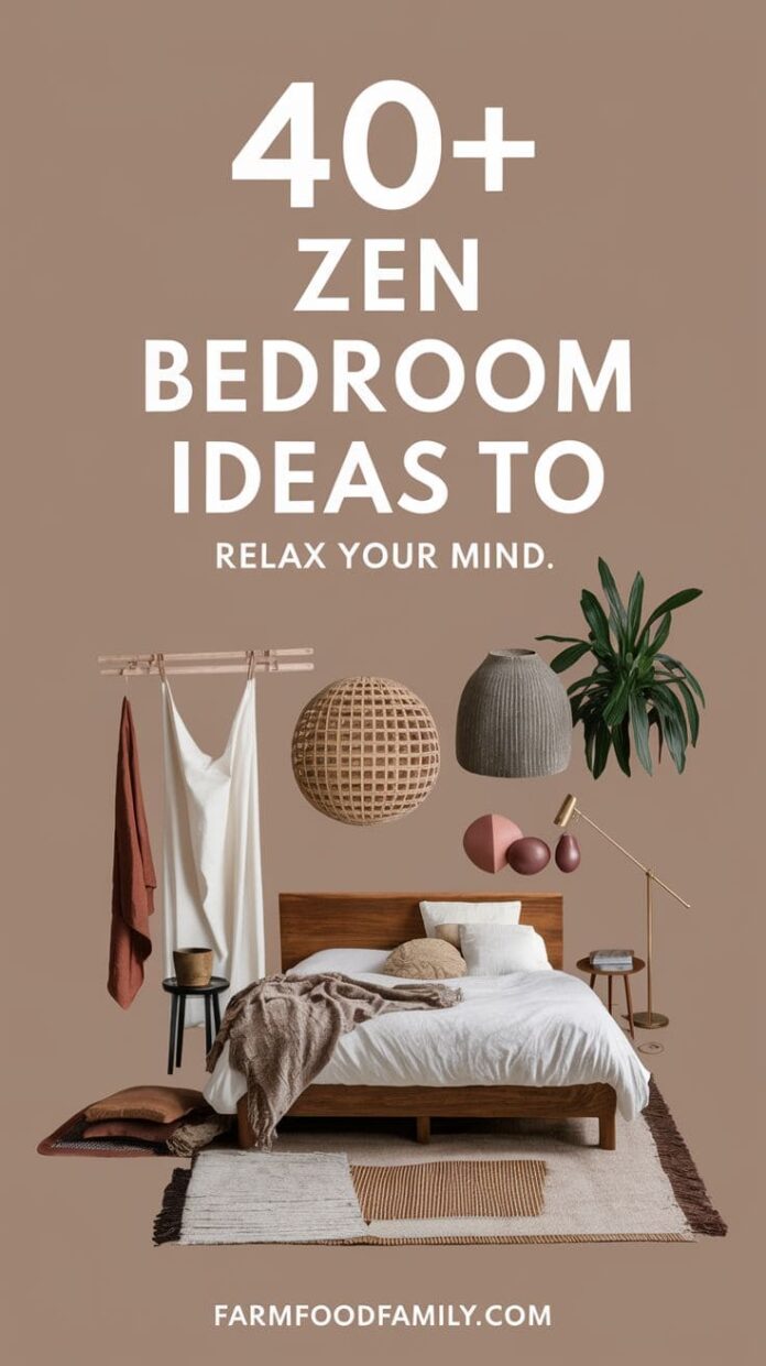 40+ Zen-Inspired Bedroom Ideas to Create a Calm Oasis (2026 ...