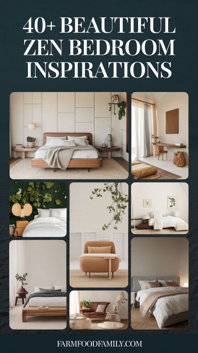 40+ Zen-Inspired Bedroom Ideas to Create a Calm Oasis (2026 ...