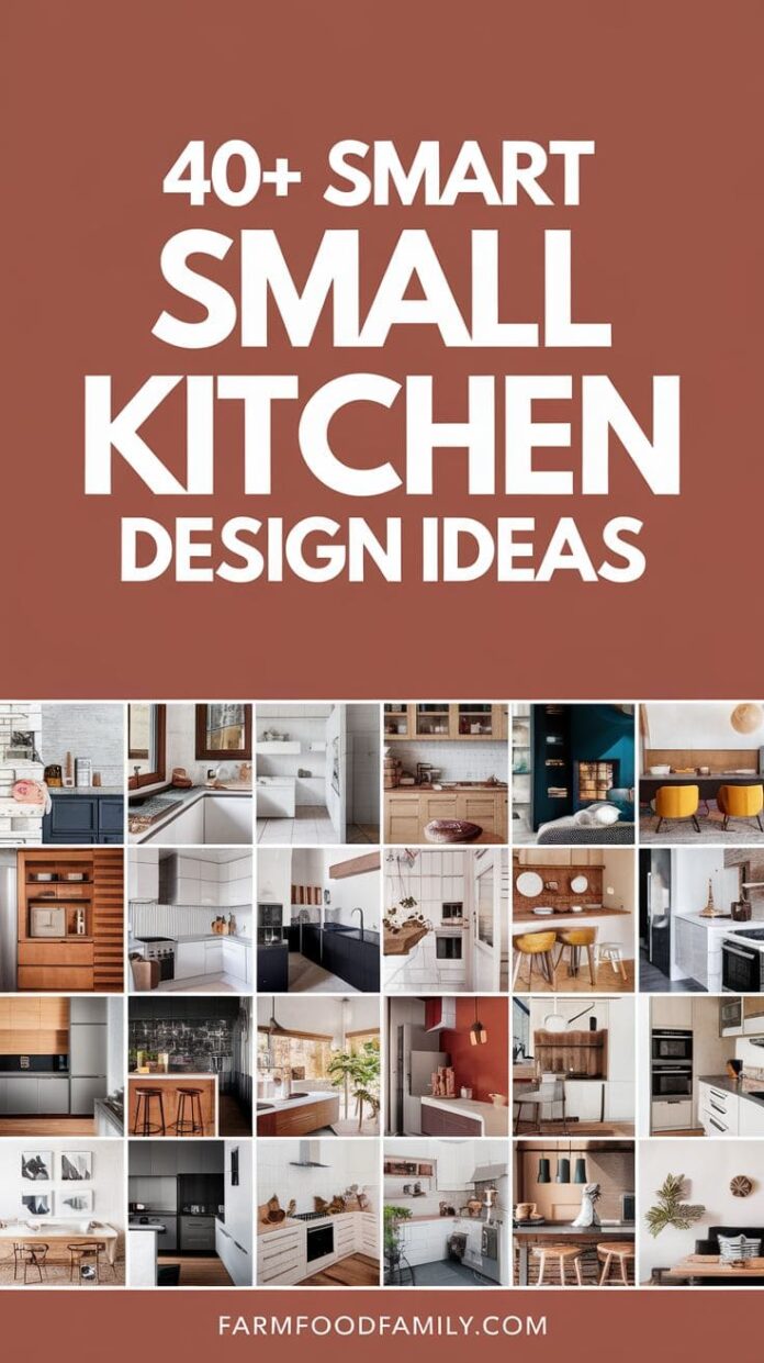 40+ Very Small Kitchen Design Ideas That Maximize Every Inch (2025) | FarmFoodFamily
