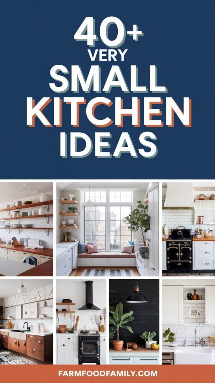 40+ Very Small Kitchen Design Ideas That Maximize Every Inch (2025 ...