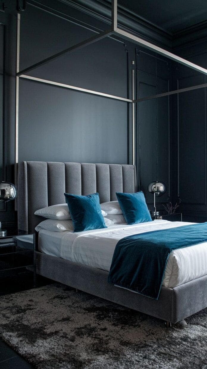40+ Stunning Grey Headboard Bedroom Ideas You’ll Want to Copy (2025 ...