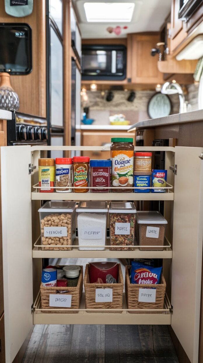 30+ Must-Try Camper Storage Ideas to Maximize Small Spaces (2026 ...