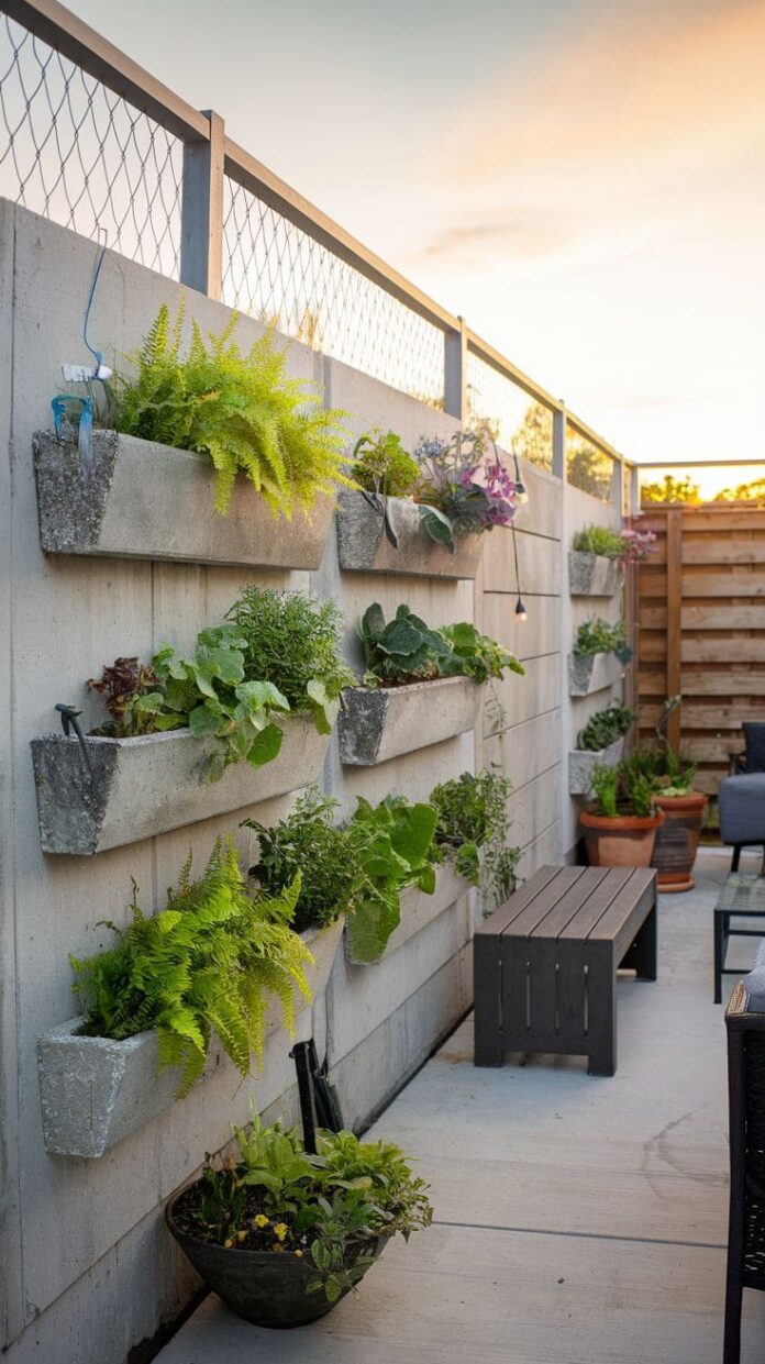 40+ Genius Concrete Fence Wall Ideass That Add Style and Privacy (2025