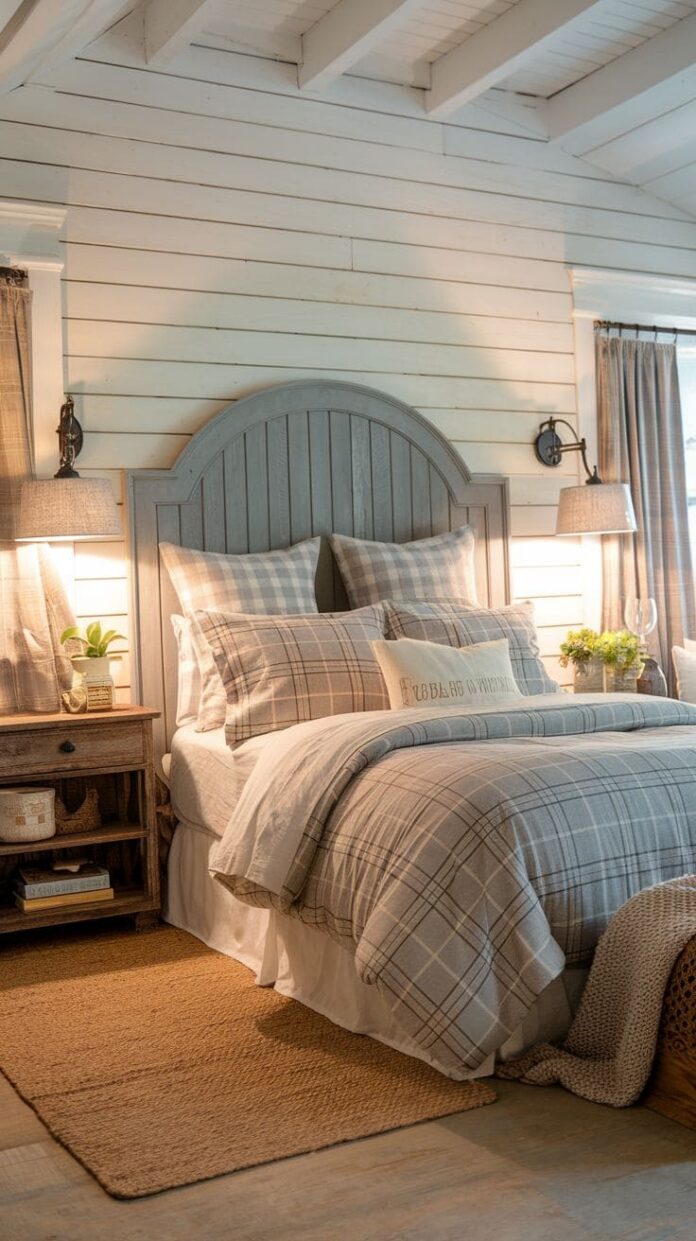 40+ Stunning Grey Headboard Bedroom Ideas You’ll Want to Copy (2025 ...