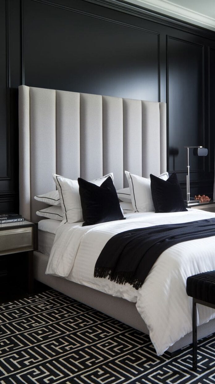 40+ Stunning Grey Headboard Bedroom Ideas You’ll Want to Copy (2025 ...