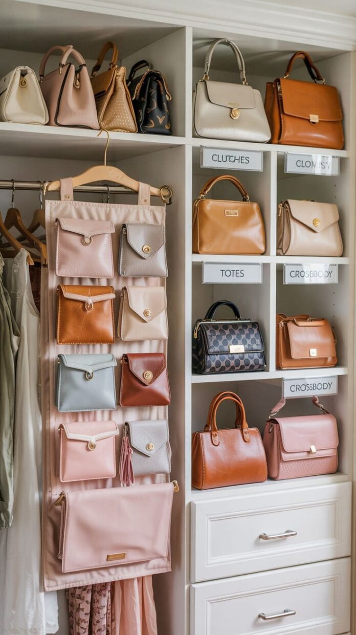 40+ Brilliant Purse Storage Ideas for Small Spaces That Actually Work ...