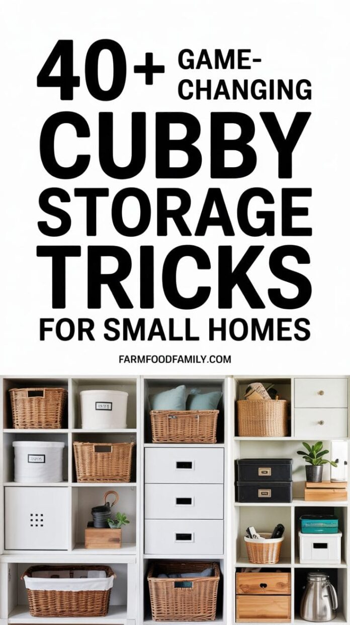 40  Clever Cubby Storage Ideas That Save Tons of Space (2025