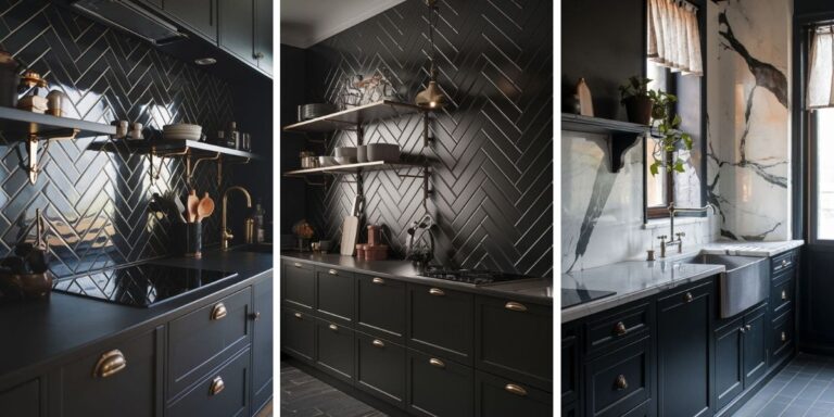 40+ Chic and Moody Kitchens That Break All the Rules