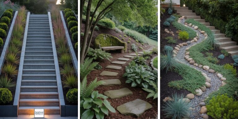 20+ Sloped Side Yard Ideas That Turn Awkward Spaces Into Eye Candy