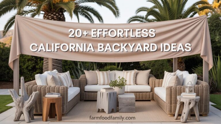 20+ Effortless California Backyard Ideas That Scream West Coast Vibes