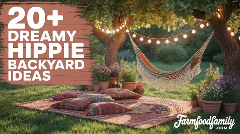 20 Hippie Backyard Ideas That Feel Like a Boho Paradise