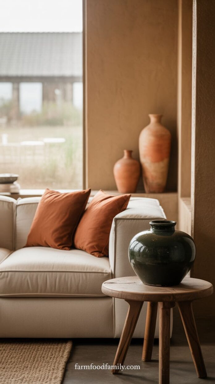 View of 20+ Gorgeous Modern Rustic Living Room Ideas That Mix Wood and Warmth ...