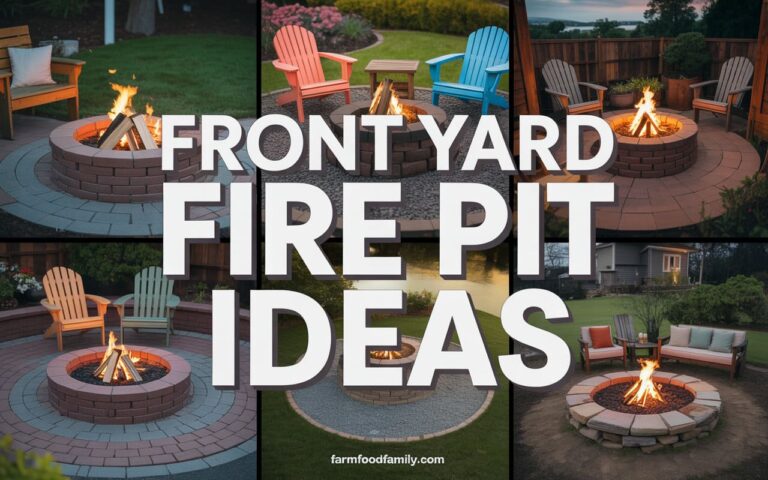 15+ Stunning Front Yard Fire Pit Ideas for Cozy Spaces