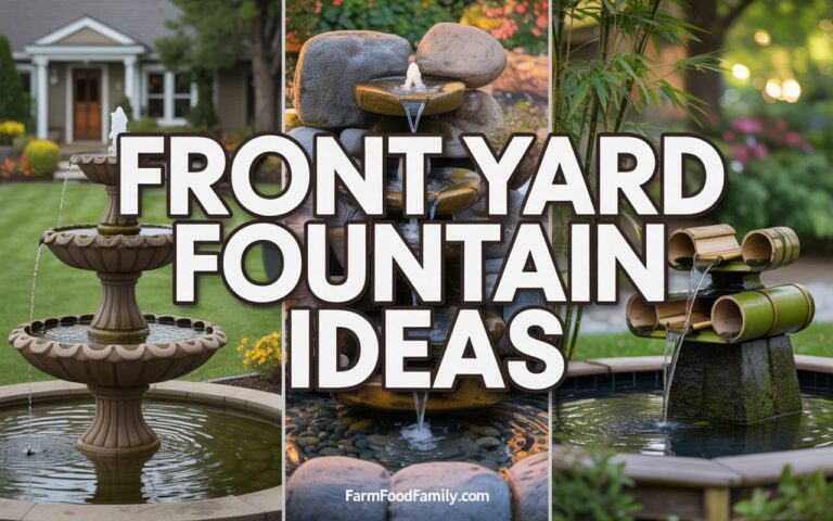 15+ Stunning Front Yard Fountain Ideas (Plus What Fountain Ownership Actually Involves)