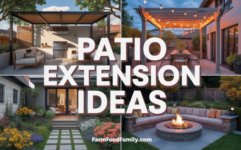 20+ Stunning Patio Extension Ideas for Stylish Outdoors